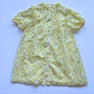 NWT! Zara Spring Floral Dress, size 7